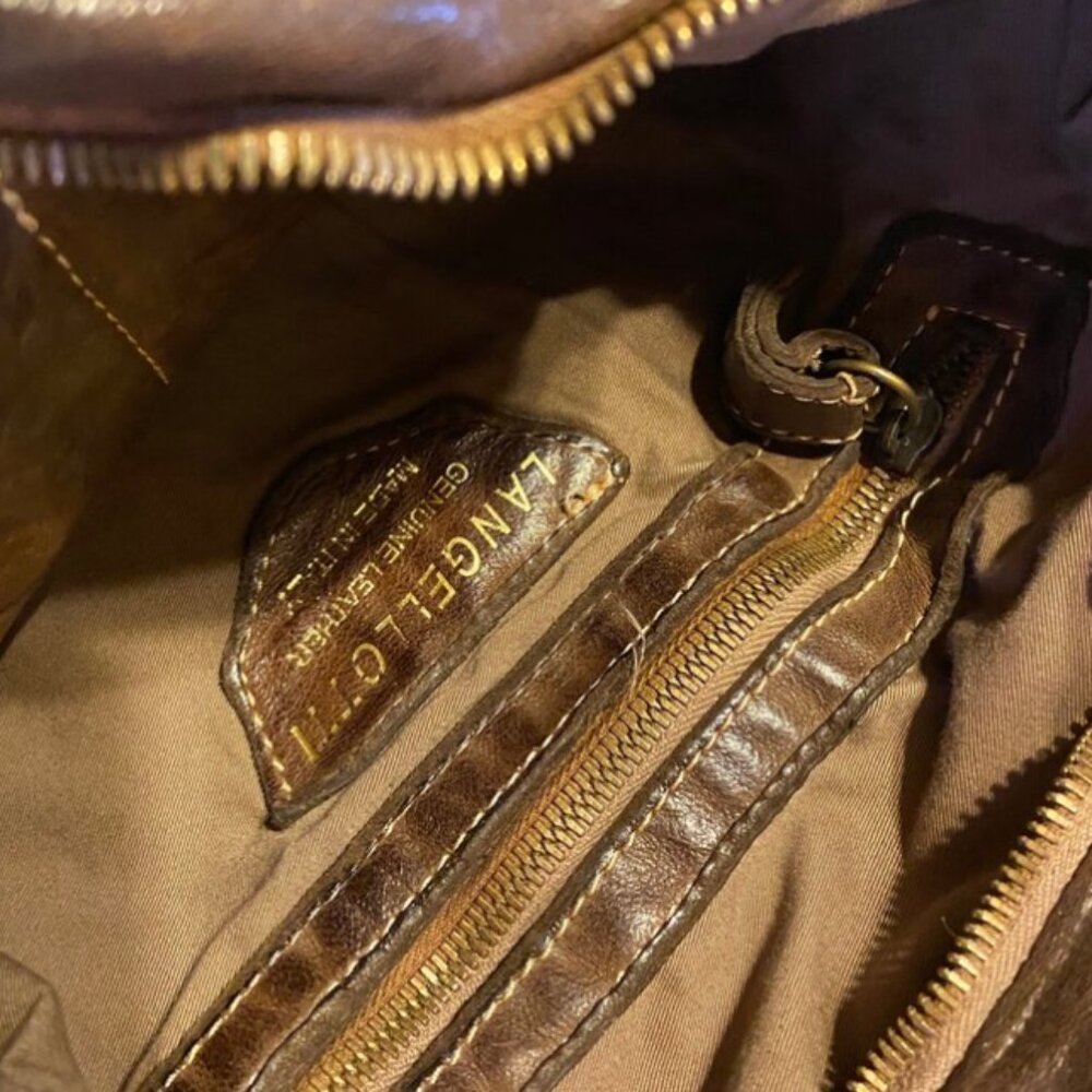 Langellotti Italian Leather Bag - Picture 3 of 4
